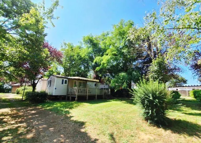 Mobil Cosy Avec Terrasse Au De - Api-1-52-585 * Naucelle